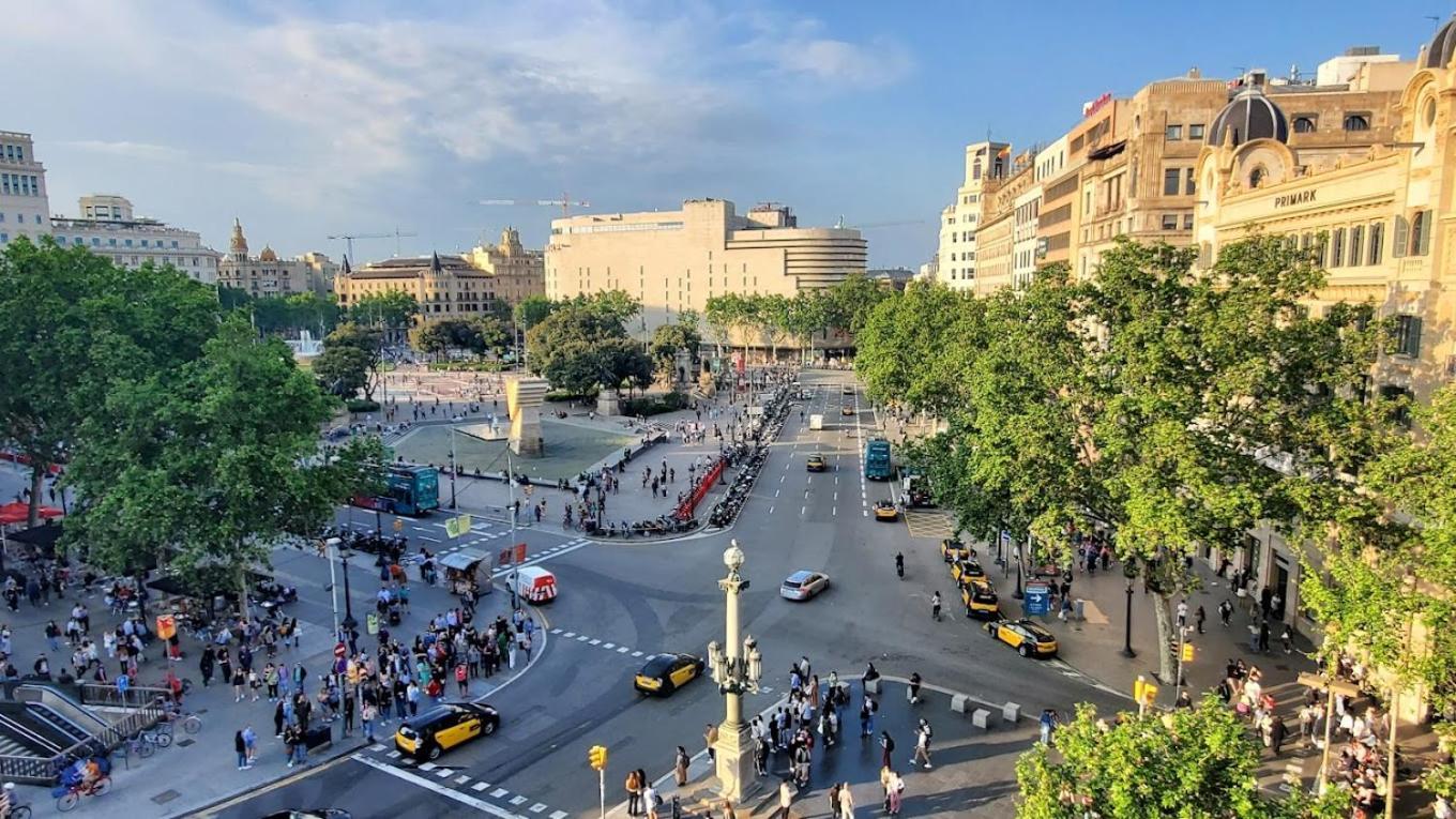 Hotel Monegal Барселона Экстерьер фото