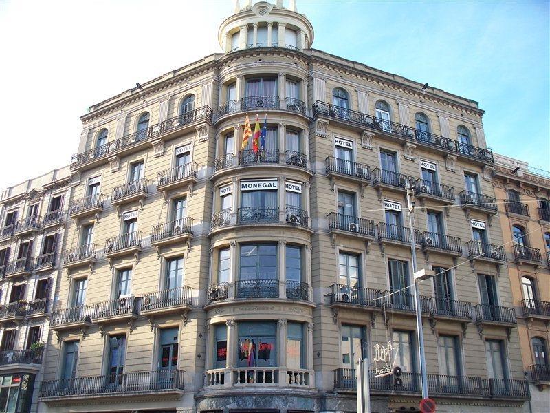 Hotel Monegal Барселона Экстерьер фото