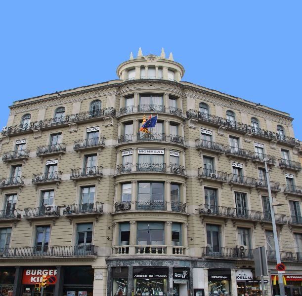 Hotel Monegal Барселона Экстерьер фото